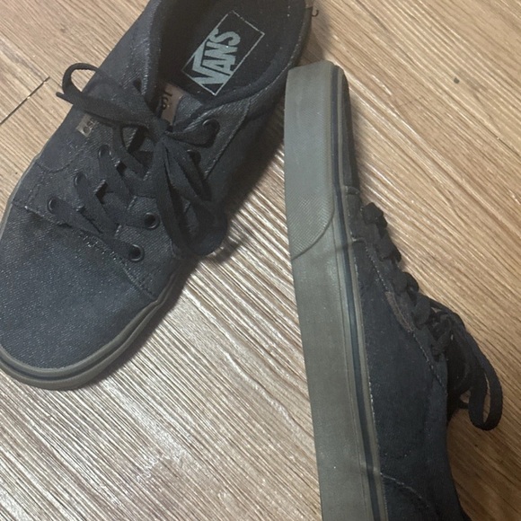 VANS BISHOP WAXED DENIM BLACK/GUM MEN’S SKATEBOARDING Sneakers Shoes 7.5 - Picture 7 of 11